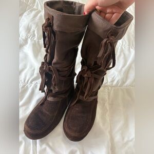 Steger Mukluks Lace-Up Men’s Boots size 8